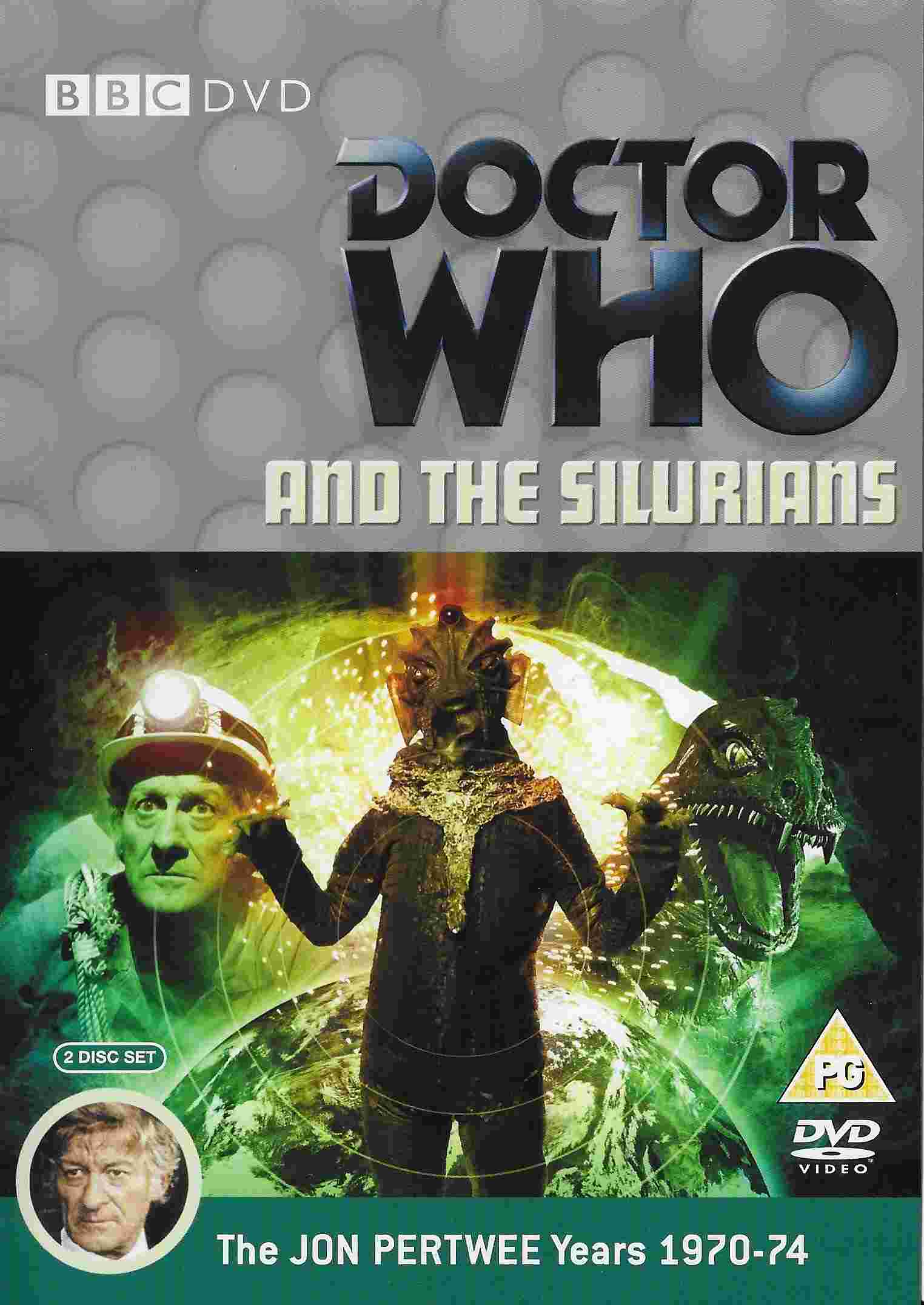 Picture of BBCDVD 2438A Doctor Who - The Silurians by artist Malcolm Hulke from the BBC records and Tapes library